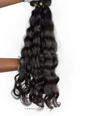 Best Raw Wavy Hair Bundles Virgin Wavy Hair Extensions Mongolian Wave Sew In ONYC Body 2 Wavy Natural Looking Wavy Sew In Extensions By ONYC Virgin Hair Extensions