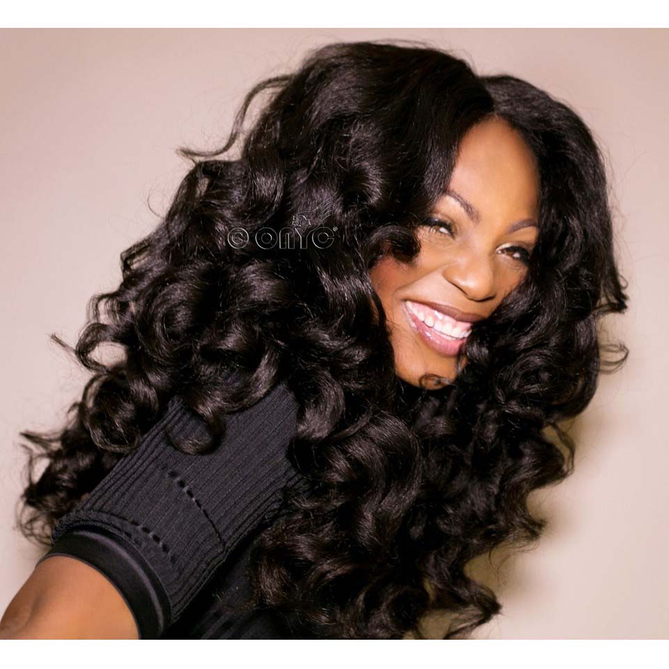 Hair Gallery - Thelma Okoro With ONYC Kinky Straight Hair Style