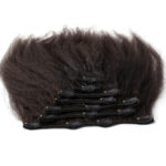 Kinky Straight Clip In Hair Extensions Virgin Hair No. 1 Best Kinky Straight Hair Clip Ins. Shop ONYC Hair Fro Out for Natural Hair Blow Out Clip Ins and Go from Blah to Fab in 5 minutes! ONYC Straight natural hair best blow out clip ins. ONYC Clip ins