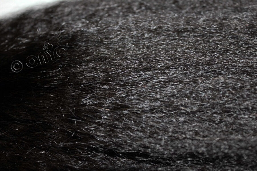 ONYC Hair Extension Fro-Out Blowout Kinky Straight Texture Up Close