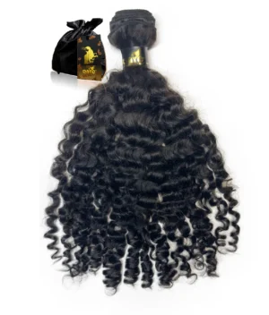 High-resolution image of ONYC® Single Drawn Burmese Curly Hair in Natural Black – ONYC® Single Drawn Burma Curls, showcasing soft 3C to 4A curls with naturally graduated density, realistic taper, touchable movement, lightweight volume, and a Natural-looking layered finish. This premium Single Drawn Burmese Curly Human Hair is crafted from 100% Virgin Cuticle-Aligned Hair for Tangle Free that Does Not Shed! performance and Long-Lasting, Durable wear. Made from the finest Quality Human Hair, this Single Drawn Burmese Curly Hair offers a realistic curly texture ideal for Natural Hair Extensions for black hair and African American hair extensions. Soft, Lightweight, Reusable, Affordable, and Easy to use, it creates natural-looking sew-in styles with believable fullness and softly tapered ends. ONYC® Single Drawn Burma Curls are designed for customers who prefer authentic density variation and natural movement rather than a highly uniform full-ended finish. The Natural Black Burmese Curly Hair blends beautifully with textured hair and can be used for sew-ins, custom wigs, closure installs, and protective styles. Available in multiple lengths, including long-length options, this Single Drawn Burmese Curly Hair maintains its soft curl definition, realistic shrinkage, and naturally layered silhouette throughout the finished style. It can also be straightened and styled while retaining the versatility of premium Virgin Human Hair. Explore ONYC Hair Reviews and ONYC Hair Products Review for more information about this premium Single Drawn texture, available with Fast Shipping and Local Pickup options near me in Washington DC and Maryland. Natural Black 1B Color – ONYC® Single Drawn Burma Curls.